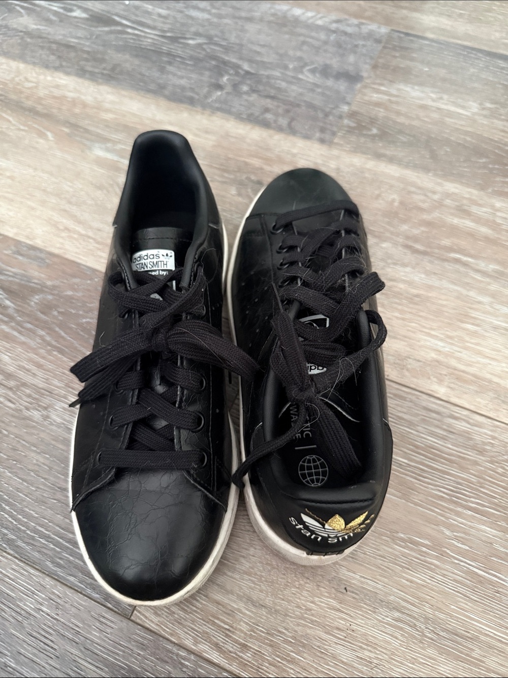 adidas Black and White Men’s Sneakers